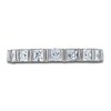 Thumbnail Image 3 of Diamond Anniversary Band 1 ct tw Princess/Round 14K White Gold