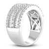 Thumbnail Image 2 of Diamond Anniversary Band 2 ct tw Round/Baguette 14K White Gold