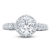 Thumbnail Image 3 of Pnina Tornai Lab-Grown Diamond Engagement Ring 2-7/8 ct tw Round 14K White Gold