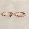 Thumbnail Image 4 of Juliette Maison Natural Pink Tourmaline Ring 10K Yellow Gold