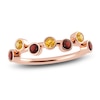 Thumbnail Image 1 of Juliette Maison Natural Citrine & Natural Garnet Ring 10K Rose Gold