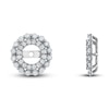 Thumbnail Image 2 of Diamond Double Halo Earring Jackets 3/8 ct tw Round 14K White Gold (Jacket Only)