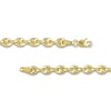 Thumbnail Image 3 of Hollow Puffy Mariner Link Necklace 14K Yellow Gold 4.5mm