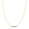 Thumbnail Image 1 of Solid Paperclip Chain Necklace 18K Yellow Gold 20" 1.95mm