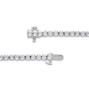 Thumbnail Image 3 of Diamond Tennis Necklace 8 ct tw Round 14K White Gold 16"