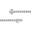 Thumbnail Image 3 of Diamond Tennis Necklace 9 ct tw Round 14K White Gold 16"