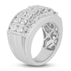 Thumbnail Image 2 of Certified Men's Lab-Grown Diamond Ring 4 ct tw Round 14K White Gold