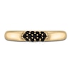 Thumbnail Image 3 of Black Diamond Ring 1/6 ct tw Round 14K Yellow Gold