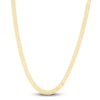 Thumbnail Image 1 of Hollow Bismark Chain Necklace 14K Yellow Gold 16" 4.7mm