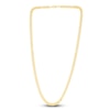 Thumbnail Image 2 of Hollow Bismark Chain Necklace 14K Yellow Gold 16" 4.7mm