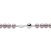 Thumbnail Image 2 of Yoko London Pink Freshwater Cultured Pearl Necklace 18K White Gold 18"