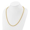 Thumbnail Image 3 of High-Polish Open Oval Chain Necklace 24K Yellow Gold 24" 5.4mm