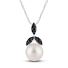 Thumbnail Image 1 of Pnina Tornai Freshwater Cultured Pearl & Diamond Pendant Necklace 1/6 ct tw 14K White Gold