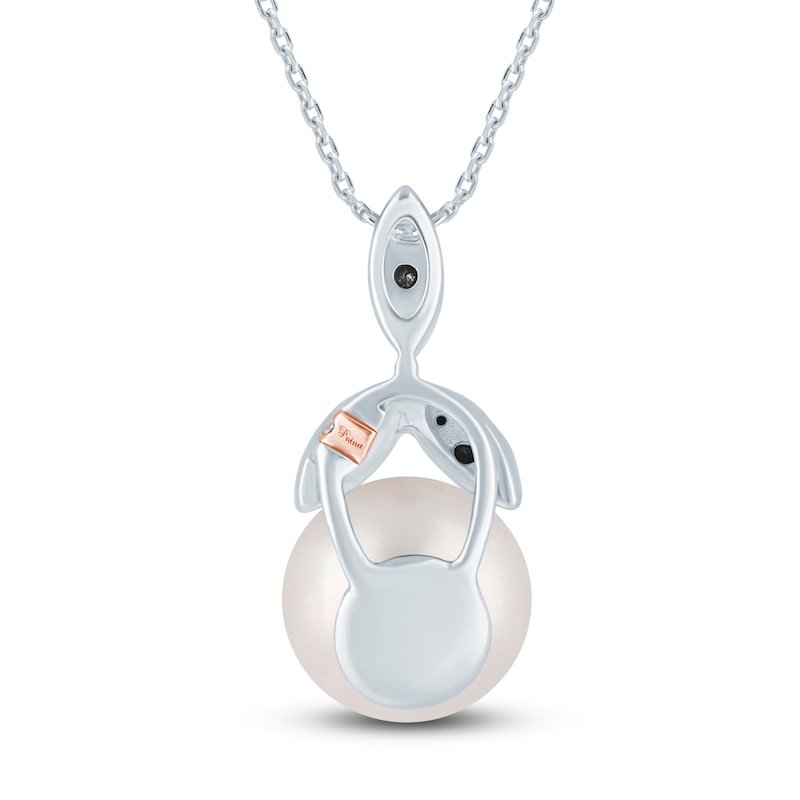 Main Image 3 of Pnina Tornai Freshwater Cultured Pearl & Diamond Pendant Necklace 1/6 ct tw 14K White Gold