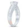 Thumbnail Image 1 of Pnina Tornai Cushion, Round & Baguette-Cut Diamond Engagement Ring 2-1/5 ct tw Platinum