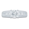 Thumbnail Image 2 of Pnina Tornai Cushion, Round & Baguette-Cut Diamond Engagement Ring 2-1/5 ct tw Platinum