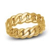 Thumbnail Image 0 of Men's Cuban Link Wedding Band 14K Yellow Gold 7mm