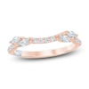 Thumbnail Image 1 of Pnina Tornai Marquise & Round-Cut Diamond Contour Anniversary Ring 1/3 ct tw 14K Rose Gold