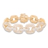 Thumbnail Image 1 of Diamond Link Bracelet 6 ct tw 14K Yellow Gold 7"