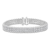 Thumbnail Image 1 of Diamond Three-Row Bracelet 6-1/3 ct tw 14K White Gold 7"