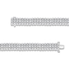 Thumbnail Image 2 of Diamond Three-Row Bracelet 6-1/3 ct tw 14K White Gold 7"