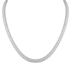 Thumbnail Image 1 of Diamond Riviera Necklace 8 ct tw 14K White Gold 16"