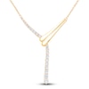 Thumbnail Image 1 of Brilliant Moments Diamond Y Necklace 1 ct tw 14K Yellow Gold 18"
