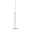 Thumbnail Image 2 of Brilliant Moments Diamond Y Necklace 1 ct tw 14K Yellow Gold 18"