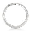 Thumbnail Image 2 of J'Lure Lab-Grown Diamond Contour Wedding Band 3/8 ct tw 18K White Gold