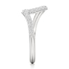 Thumbnail Image 3 of J'Lure Lab-Grown Diamond Contour Wedding Band 3/8 ct tw 18K White Gold