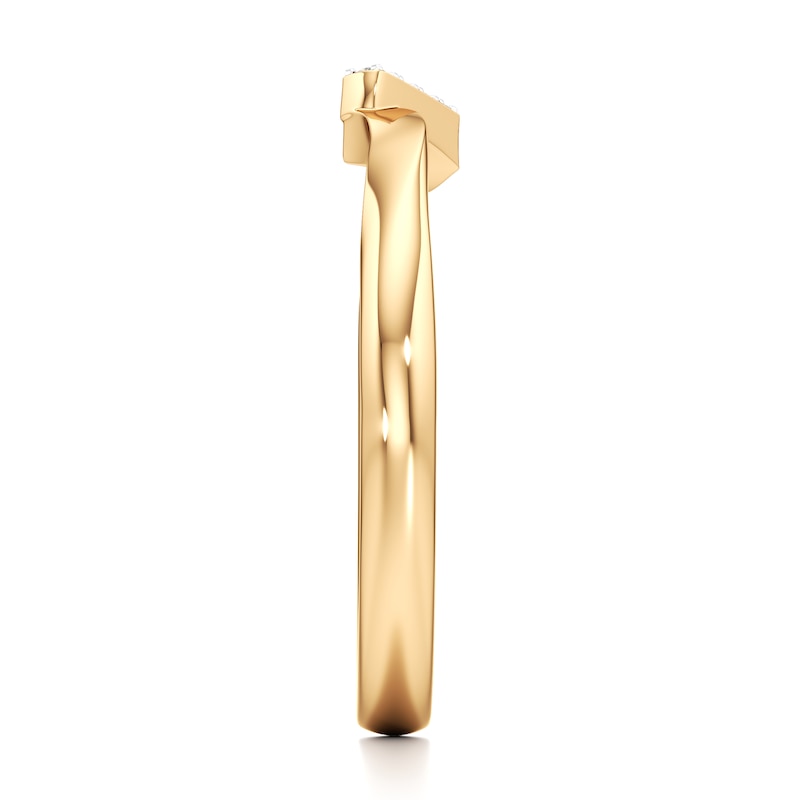 Main Image 3 of J'Lure Lab-Grown Diamond Wedding Band 1/15 ct tw 18K Yellow Gold