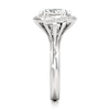 Thumbnail Image 3 of J'Lure Trillion Curved Brilliant-Cut Lab-Grown Diamond Engagement Ring 3-1/3 ct tw 18K White Gold
