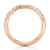 Thumbnail Image 2 of J'Lure Lab-Created Diamond Contour Wedding Band 3/8 ct tw 18K Rose Gold