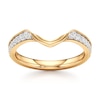 Thumbnail Image 1 of J'Lure Lab-Grown Diamond Contour Wedding Band 1/5 ct tw 18K Yellow Gold