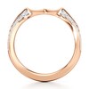 Thumbnail Image 2 of J'Lure Lab-Grown Diamond Contour Wedding Band 1/5 ct tw 18K Rose Gold