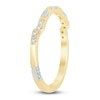 Thumbnail Image 2 of Pnina Tornai Baguette & Round-Cut Diamond Contour Anniversary Ring 1/4 ct tw 14K Yellow Gold