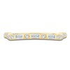 Thumbnail Image 3 of Pnina Tornai Baguette & Round-Cut Diamond Contour Anniversary Ring 1/4 ct tw 14K Yellow Gold