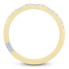 Thumbnail Image 4 of Pnina Tornai Baguette & Round-Cut Diamond Contour Anniversary Ring 1/4 ct tw 14K Yellow Gold