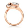 Thumbnail Image 2 of J'Lure Shield Step-Cut Lab-Grown Diamond Engagement Ring 3 ct tw 18K Rose Gold