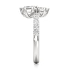 Thumbnail Image 3 of J'Lure Hexagon Brilliant-Cut Two-Stone Lab-Grown Diamond Engagement Ring 1-7/8 ct tw 18K White Gold