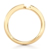 Thumbnail Image 2 of J'Lure Baguette-Cut Lab-Grown Diamond Contour Wedding Band 1/3 ct tw 18K Yellow Gold