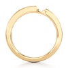 Thumbnail Image 2 of J'Lure Baguette-Cut Lab-Grown Diamond Contour Wedding Band 1/3 ct tw 18K Yellow Gold