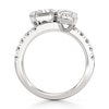 Thumbnail Image 2 of J'Lure Imperial-Emerald Step-Cut Two-Stone Lab-Grown Diamond Engagement Ring 4-5/8 ct tw 18K White Gold