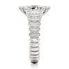 Thumbnail Image 3 of J'Lure Moval Old-Cut Lab-Grown Diamond Engagement Ring 1-1/3 ct tw 18K White Gold