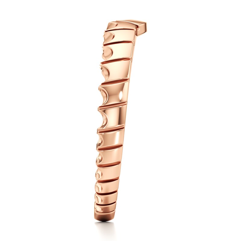 Main Image 3 of J'Lure Contour Wedding Band 18K Rose Gold