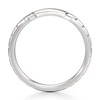 Thumbnail Image 2 of J'Lure Contour Wedding Band 18K White Gold