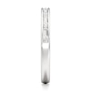 Thumbnail Image 3 of J'Lure Baguette & Round-Cut Lab-Grown Diamond Wedding Band 1/3 ct tw 18K White Gold