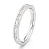 Thumbnail Image 4 of J'Lure Baguette & Round-Cut Lab-Grown Diamond Wedding Band 1/3 ct tw 18K White Gold