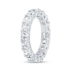 Thumbnail Image 2 of Cushion-Cut Lab-Grown Diamond Eternity Band 4-7/8 - 6 ct tw 14K White Gold