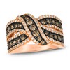Thumbnail Image 1 of Le Vian Chocolate Diamond Knot Ring 1-1/2 ct tw 14K Strawberry Gold